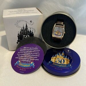 Disneyland Resort 50th anniversary castle time piece!